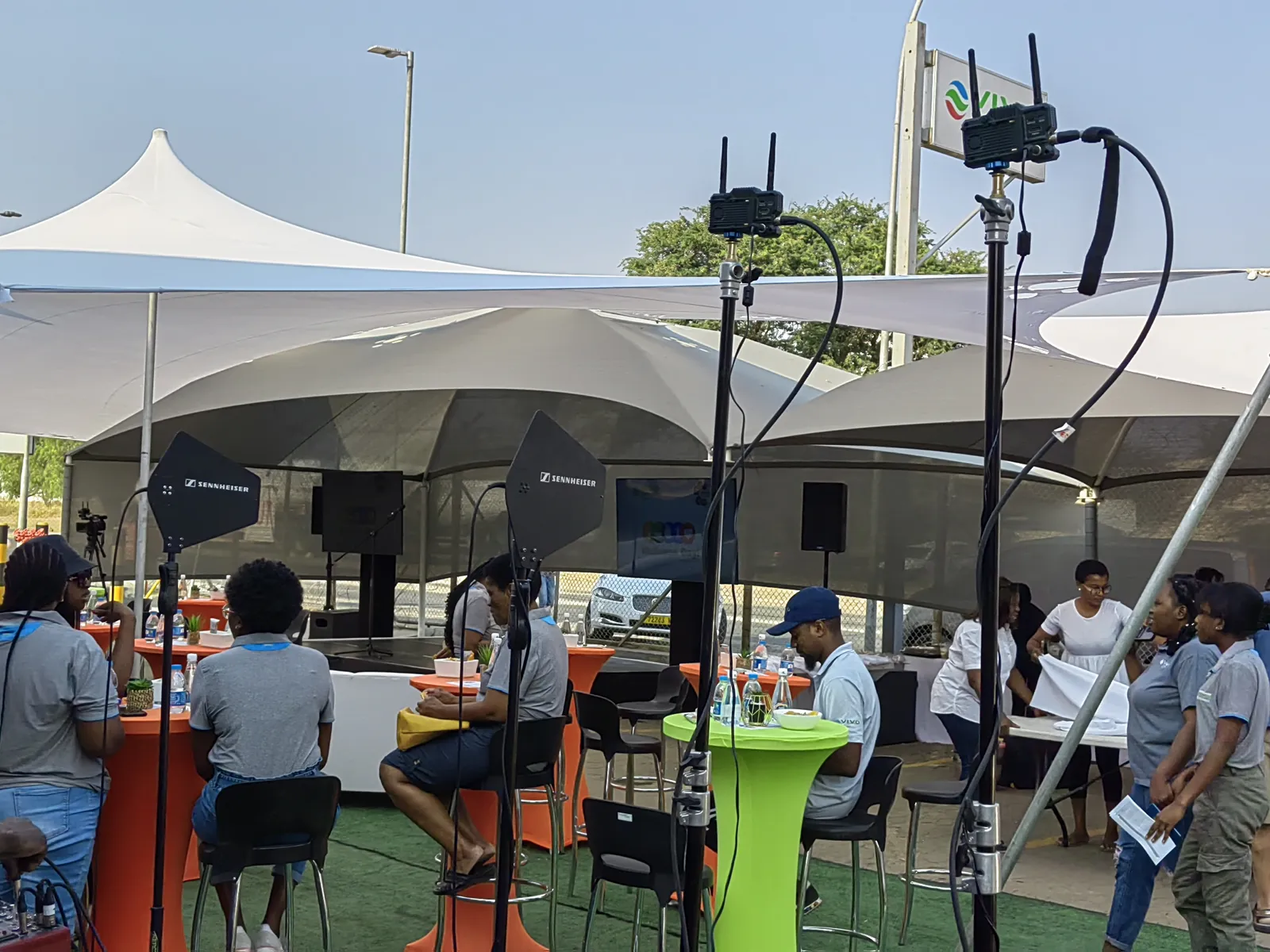 Vivo Energy Namibia: Wireless cameras and audio